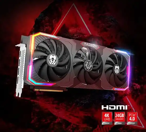 瀚铠推出 rx 7900 xtx 24g d6 超合金旗舰版 oc 显卡,6799 元_腾讯新