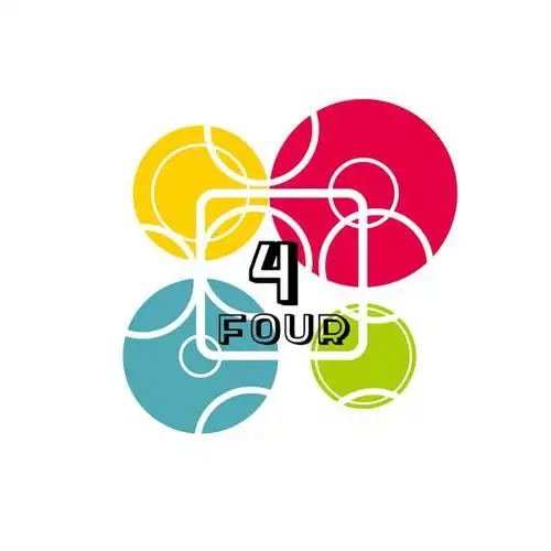 4班four圆圈班徽图案设计