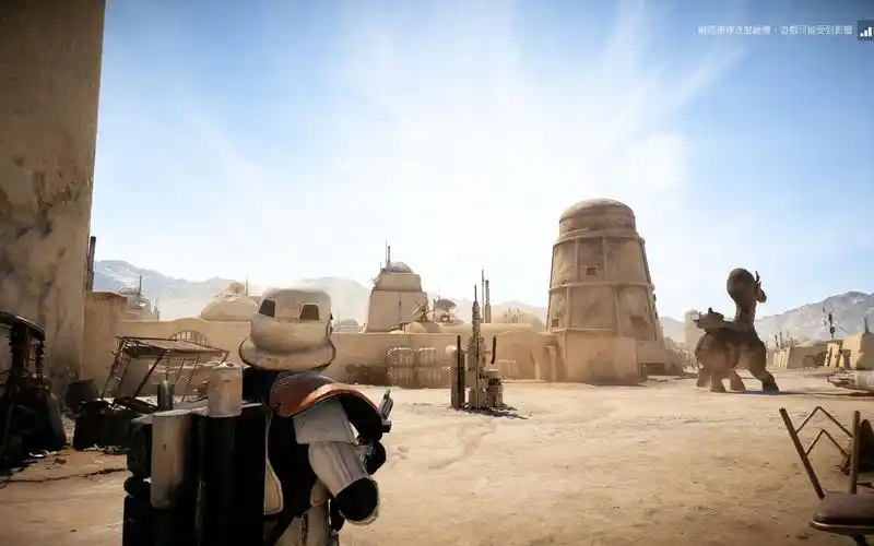 《星球大战前线2》塔图因星(正午),像电影一样的游戏画面
