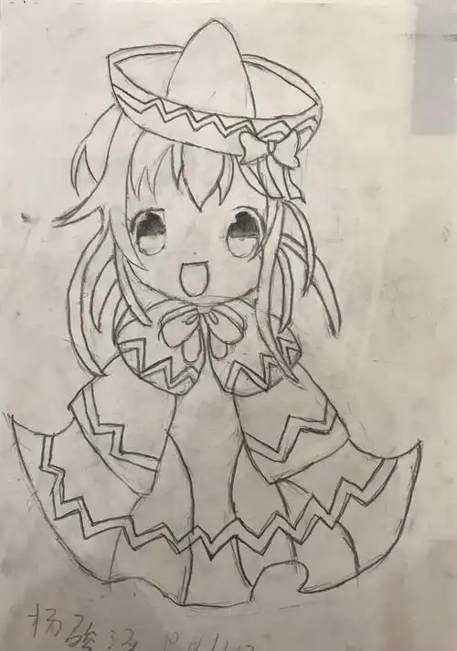 17 10.18动漫素描作品