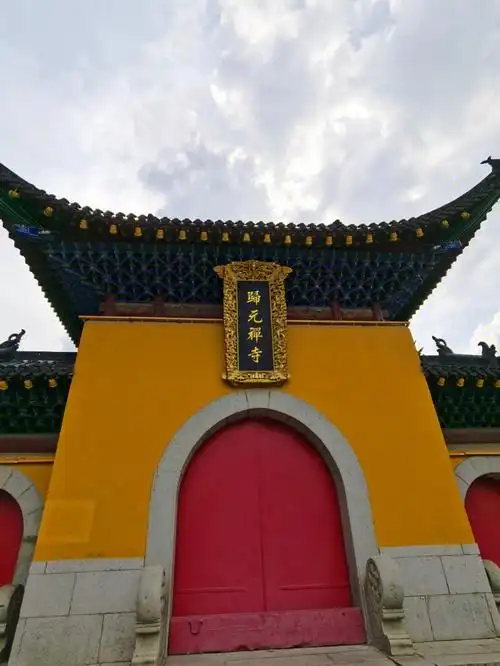 武汉的归元禅寺喜欢这里的建筑与宁静