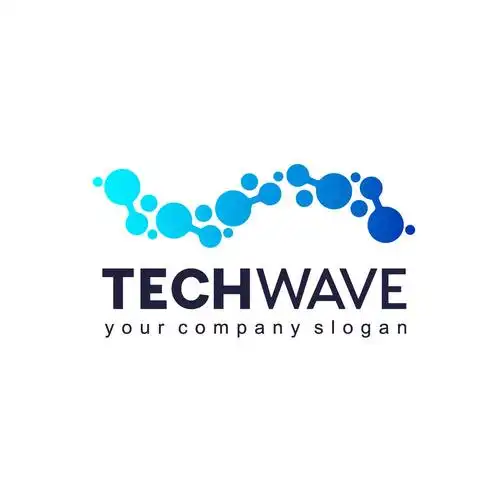 矢量,标识,模版,高科技,纳米,纳米技术