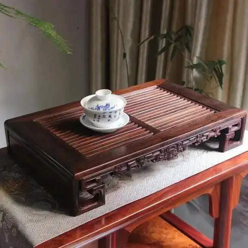 5*9厘米#榫卯结构  #红木家具  #老挝大红酸枝  ##茶盘