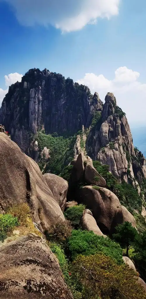 风光秀美的黄山