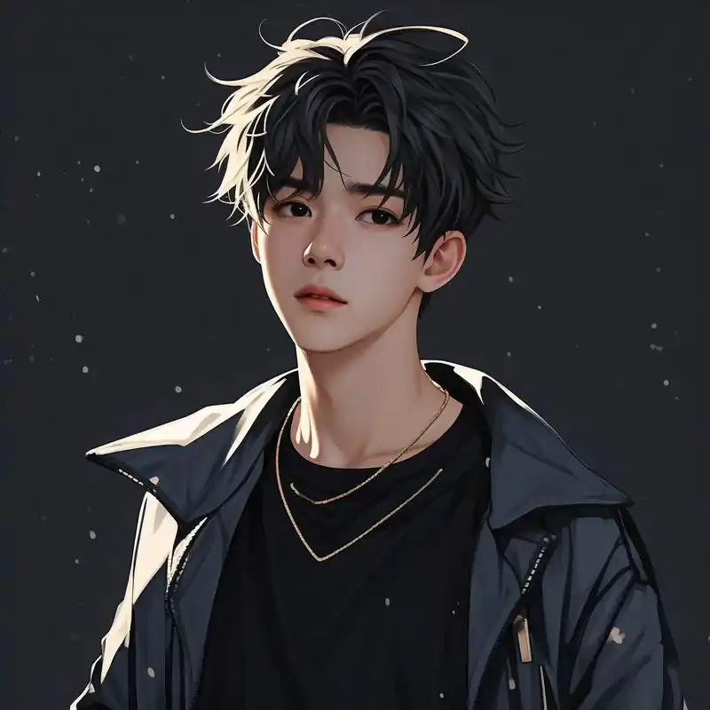 蔡徐坤小黑子头像来啦05 老铁们,你们要的坤坤小黑子头像来啦!