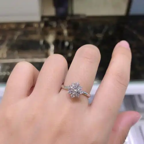 50分围镶款钻戒