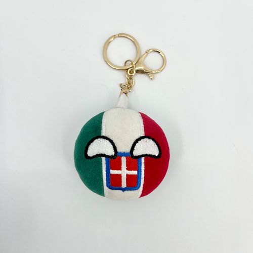 意大利王国球挂件书包手机挂件钥匙扣二次元动漫刺绣周边挂饰