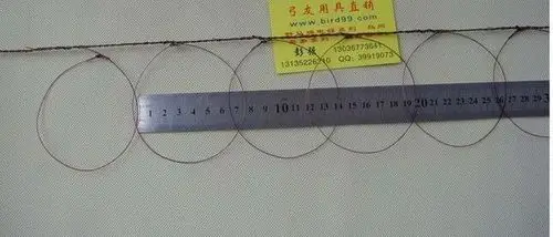 买的竹鸡套可是线太硬怎么办