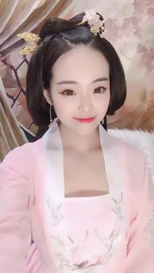 古风未出阁小姐发型教程