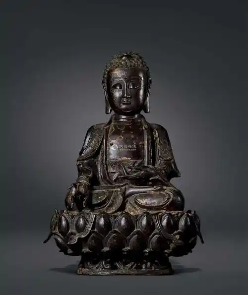 明铜释迦牟尼佛坐像