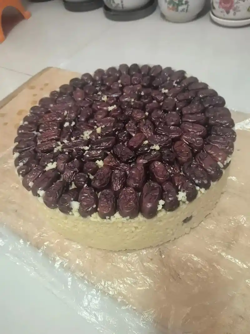 蒸年糕#真材实料才能做出好味道 红枣糯米糕#软糯香甜 #纯 - 抖音