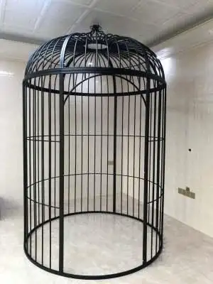 鸟笼巨型户外铁艺装饰大号超大型餐厅酒店卡座鸟笼