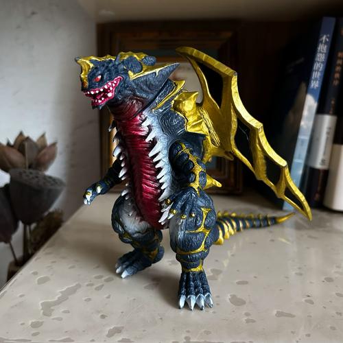 万代正版模型欧布猛斯王17cm系列奥特曼怪兽软胶玩具稀有绝版日版