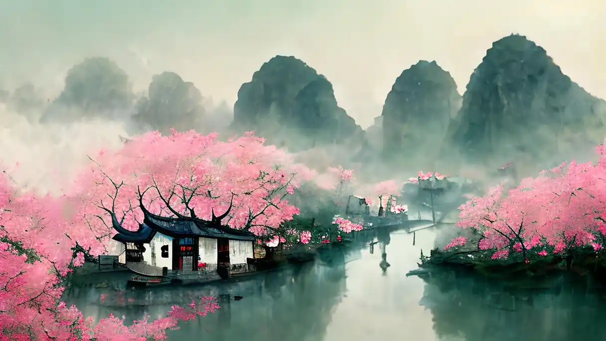 春天必备的五首古风歌,《春不晚》垫底,第一家喻户晓