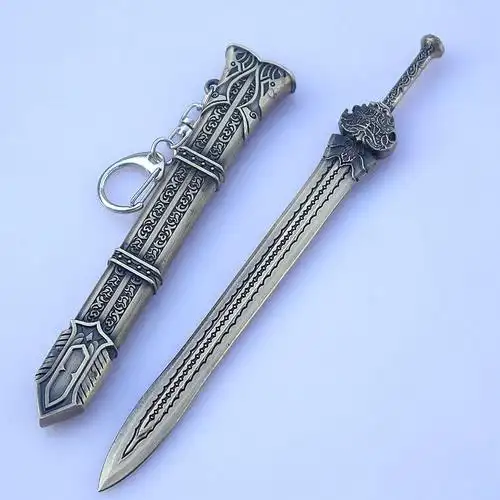 影视周边武器青云志诛仙剑青云门派历代掌门佩剑合金剑鞘钥匙扣