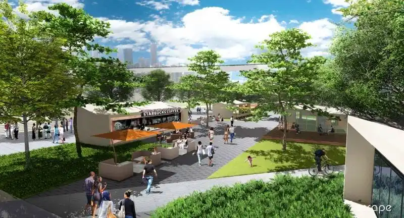 城市滨江公共空间景观提升-滨水生态湿地公园规划设计方.