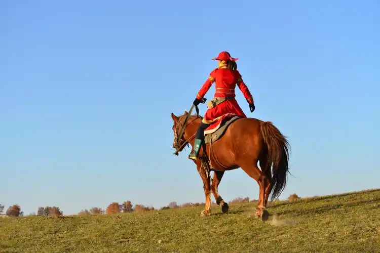 赤峰坝上草原的秋天