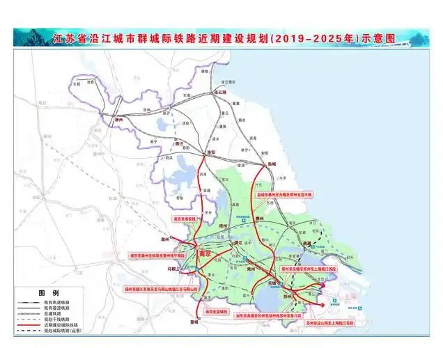江苏省铁路集团 规划布局