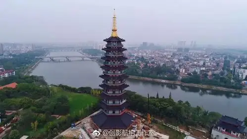 亮了亮了整座万佛塔都亮了金华人快看