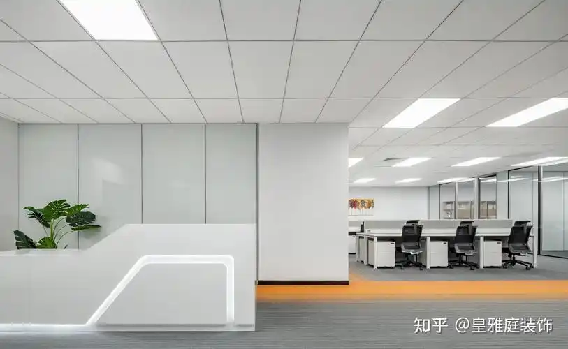 百张办公室前台企业形象墙装修设计效果图-赶紧收藏 - 知乎