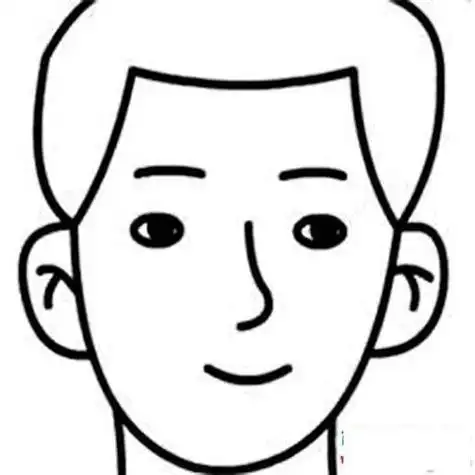 如何画人头像简笔画步骤