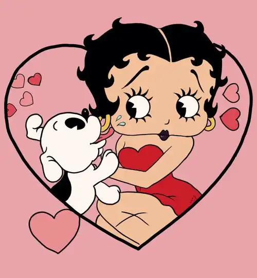 贝蒂小姐  #procreate  绘画#头像分享 #我的绘画成长史 #bettyboop