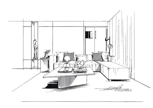 室内手绘|空间|家装设计|邓林永琪 - 原创作品 - 站酷 (zcool)