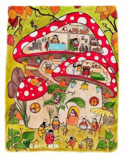 房子创意绘画素材2