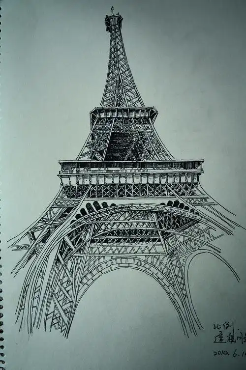 建筑速写|纯艺术|绘画|博仔爱手绘 - 原创作品 - 站酷 (zcool)