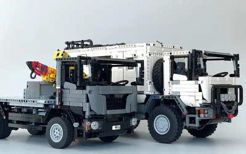 lego乐高 technic科技/机械 moc 4x4 trucks 卡车兄弟