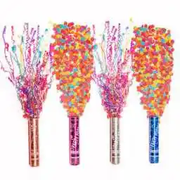 创意网红生日礼炮派对手拧纸屑拉丝礼花喜庆用品庆典拍照道具装饰