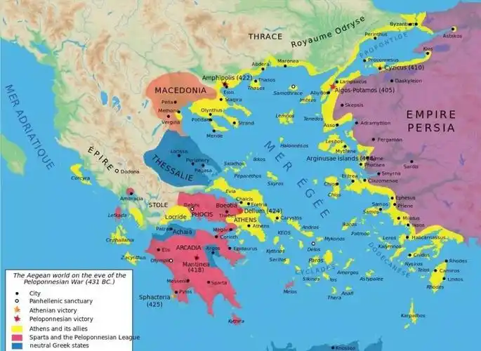 伯罗奔尼撒战争希腊人的战争一