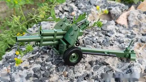 m30积木榴弹炮评测:在有限的零件下,实现不一样的积木乐趣_自行火炮