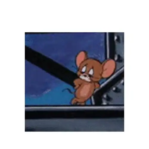 家人们,跪求这张杰瑞摇头的动图表情包,微信为什么不能支持表情包保存