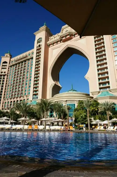 迪拜棕榈岛亚特兰蒂斯酒店风光