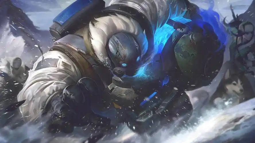 酒桶冰原核弹古拉加斯英雄联盟4k电脑壁纸