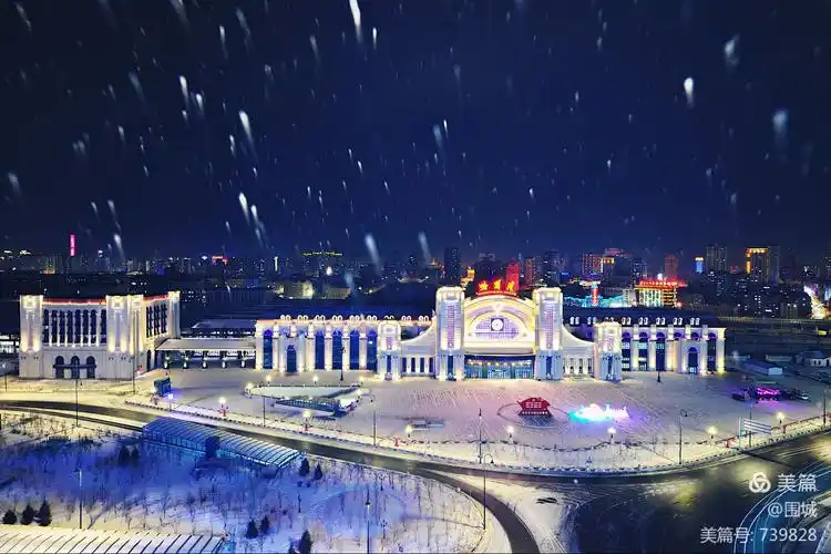 哈尔滨火车站南广场