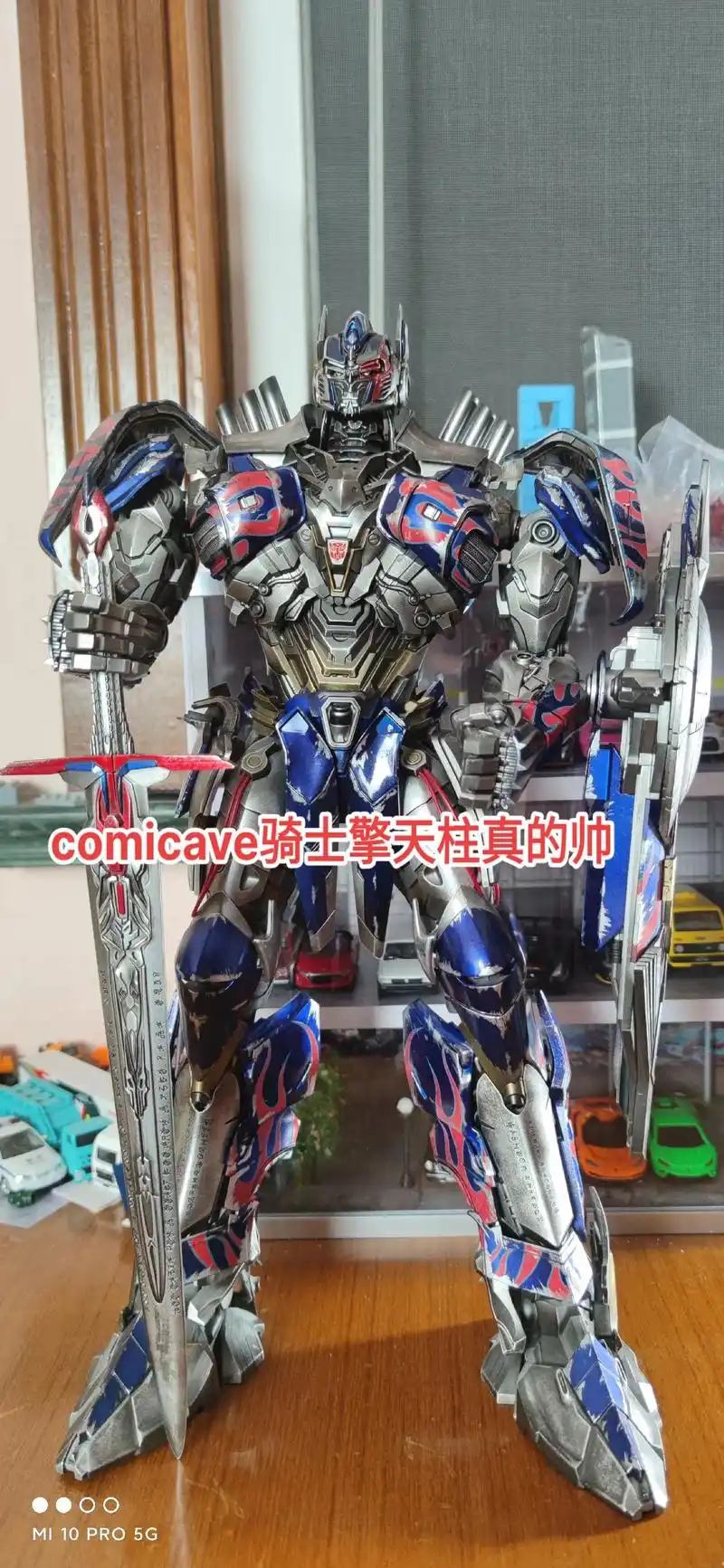 comicave骑士擎天柱帅呆了,价格实惠,合金含量百分之五 - 抖音