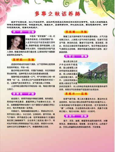 622海报印制海报展板素材991多事之秋话养肺