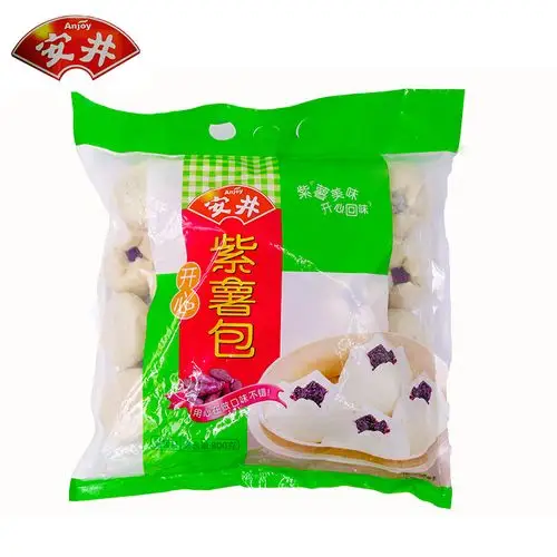 正品安井开心紫薯包800g早餐馒头包子速冻食品点心面点 - 昆山天华