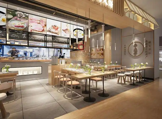 李连贵熏肉大饼店面设计