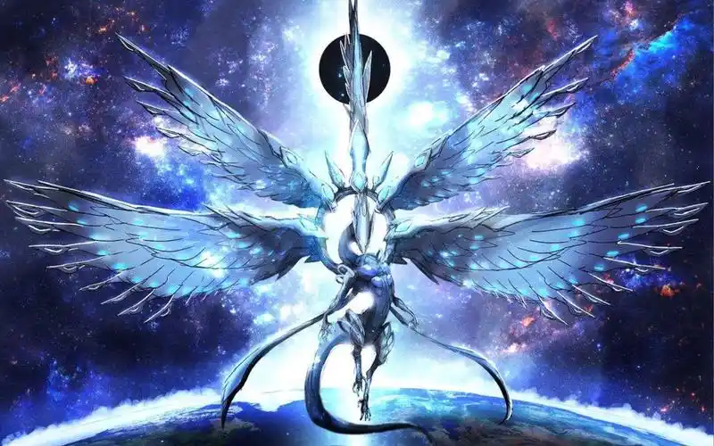 龙与龙 星尘龙vs青眼白龙_哔哩哔哩_bilibili