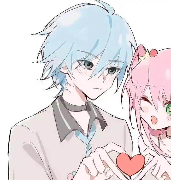 动漫情头 #一起换头像 #超甜情侣头像 - 抖音