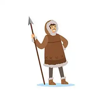 西伯利亚爱斯基摩人图片