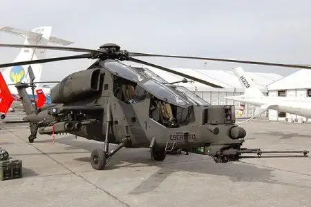 有被巴铁所选中当时巴基斯坦军方选择的是土耳其展示的t129武装直升机