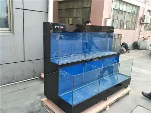 海鲜池设计图海鲜池海鲜鱼缸