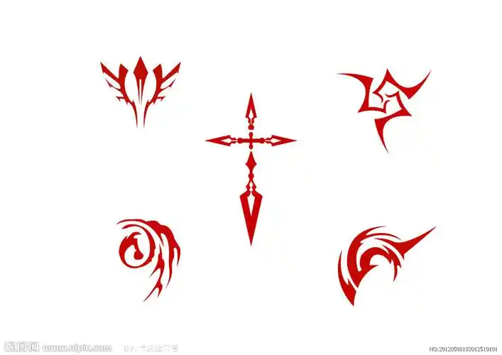 求saber的令咒图案,最好是600×800的