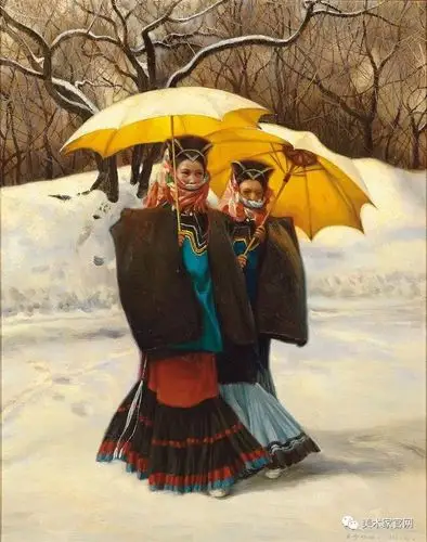 伤痕美术代表:高小华作品欣赏_美术家官网_零二七艺考