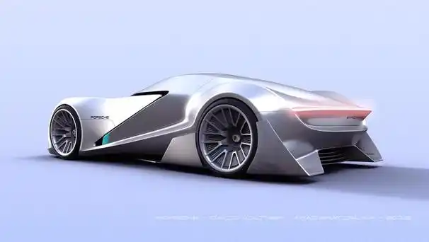 来自于未来世界 保时捷rebel概念跑车