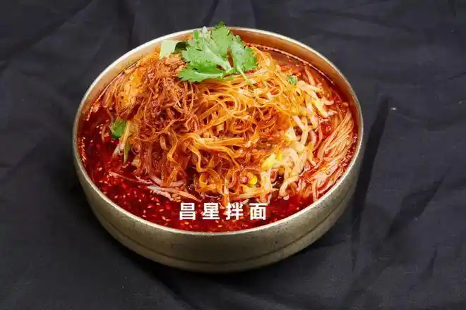 市区包邮佳木斯超火的星星拌冷面125元袋酸甜爽口在家就能吃